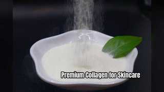 Matéria-prima de peptídeo de colágeno de grau cosmético premium