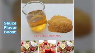 Intensificador de sabor de proteína de soja HVP para molhos