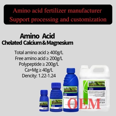 Agricultural Foliar Fertilizer Amino Acid Chelate Calcium Magnesium Liquid